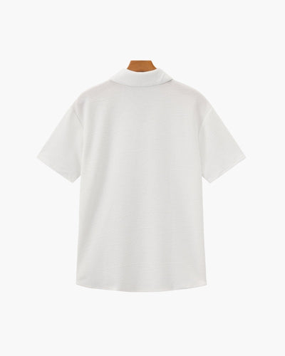 Conjunto de Polo de Algodón con Pantalones