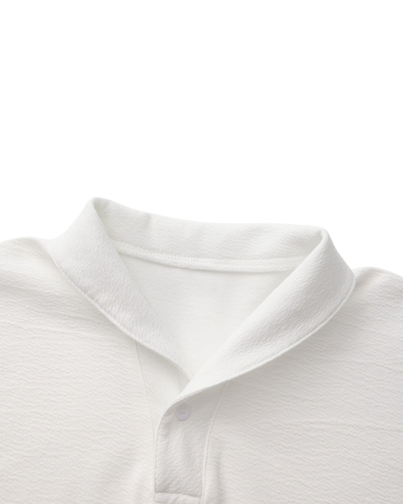 Conjunto de Polo de Algodón con Pantalones