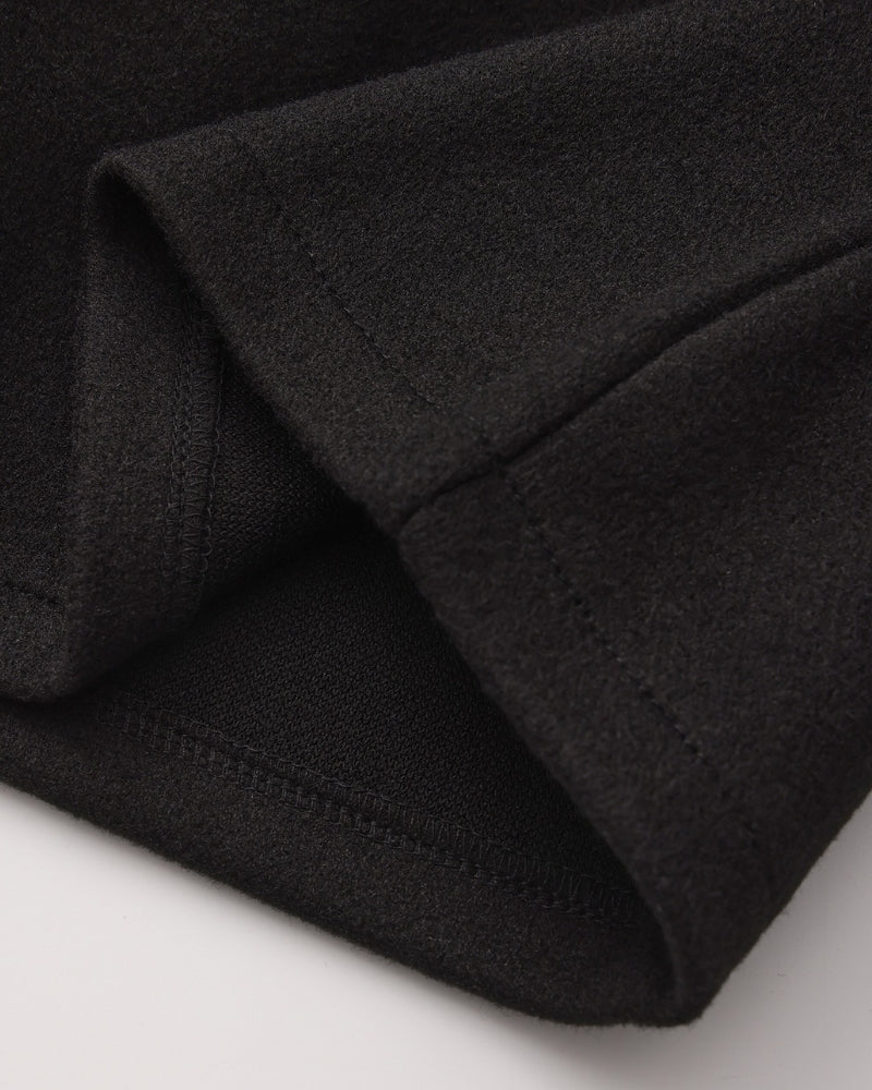 Abrigo de lana Marlowe con cremallera