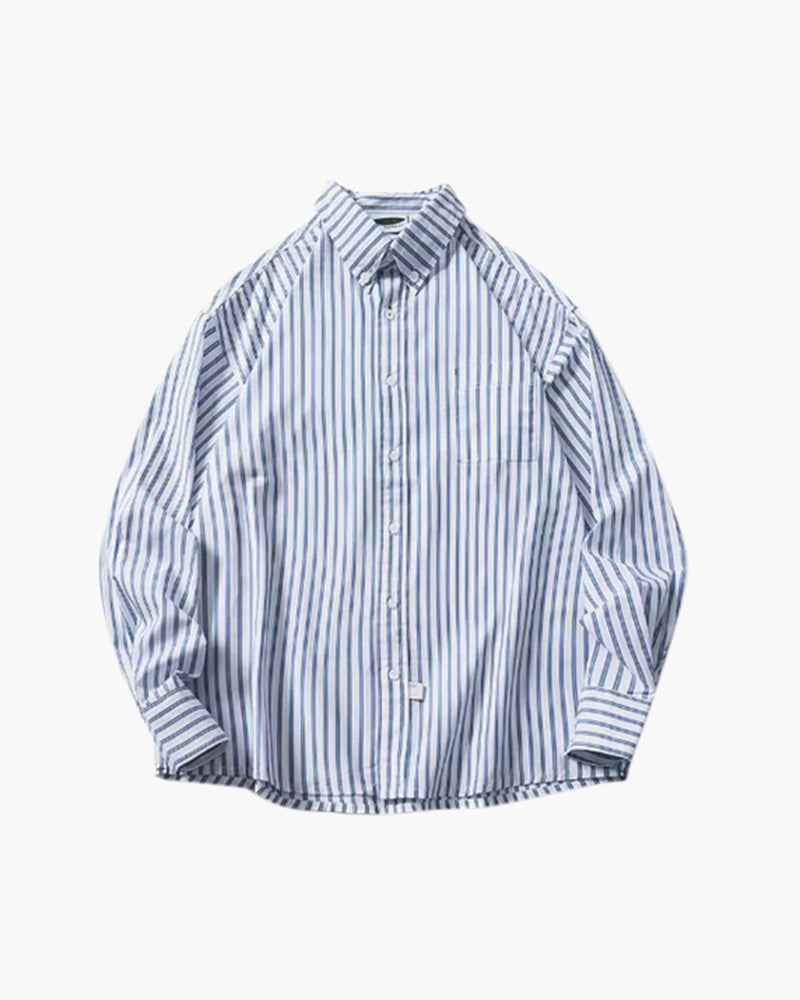 Camisa Oversized de Rayas