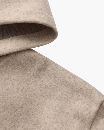 Abrigo de lana Marlowe con cremallera