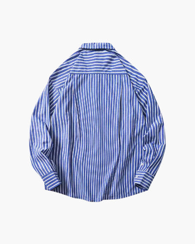 Camisa Oversized de Rayas