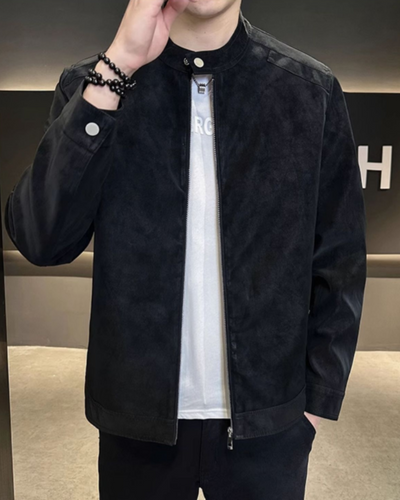 Chaqueta de Ante de Cuero