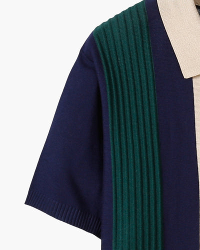 Polo Cremoso Tivoli de Media Cremallera