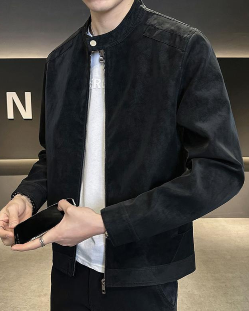 Chaqueta de Ante de Cuero