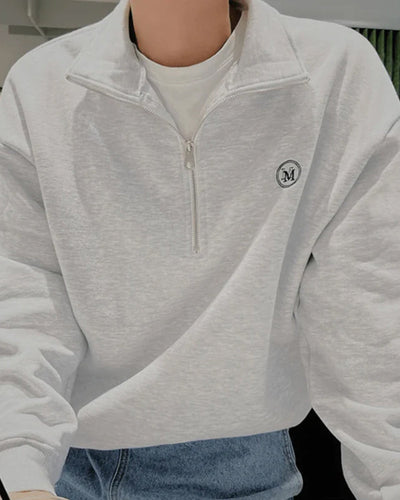 Sudadera de Algodón con Cremallera - Estilo Miami