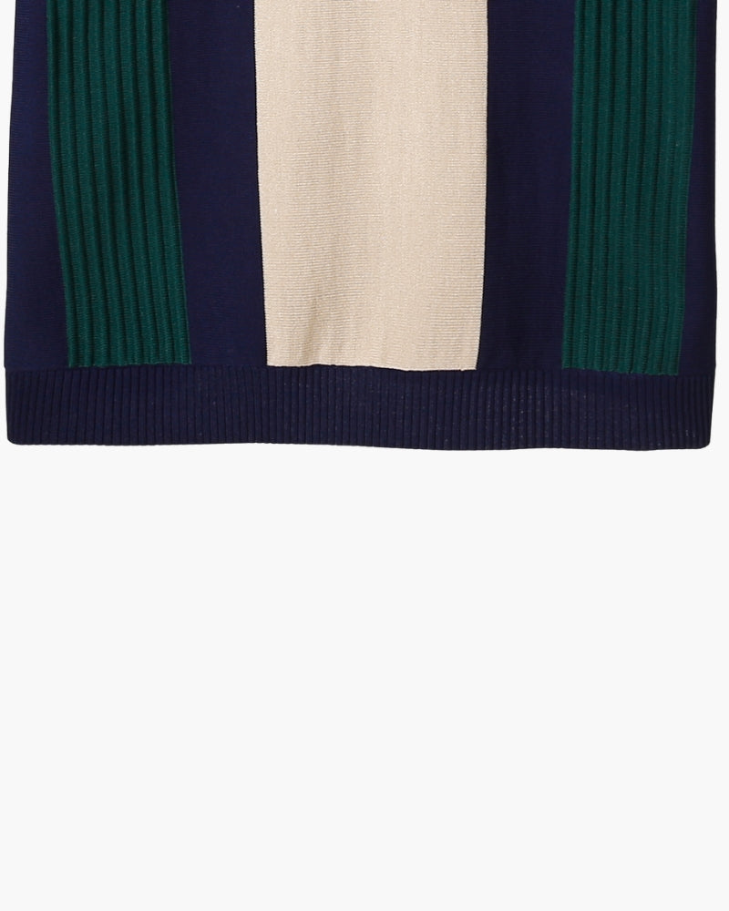 Polo Cremoso Tivoli de Media Cremallera