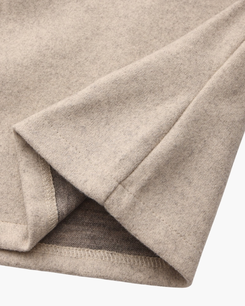 Marlow Abrigo de Lana con Cierre de Cremallera