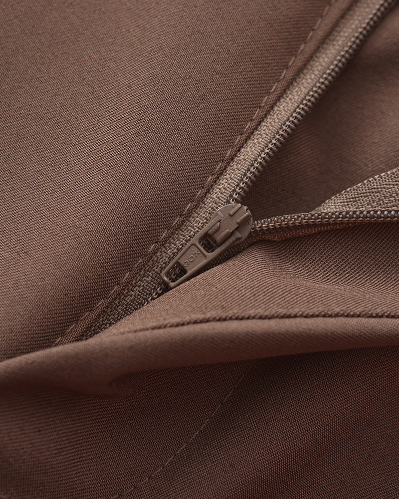 Pantalones de Cintura Alta Estilo París