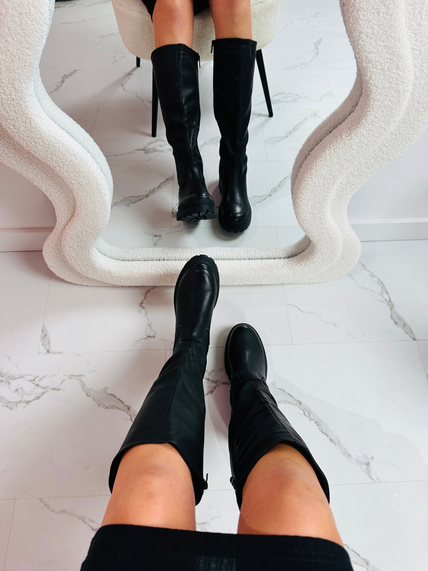 Anetta™ | Botas altas negras