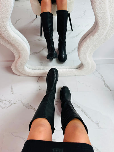 Anetta™ | Botas altas negras