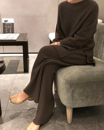 Conjunto de Loungewear de Lujo de 2 Piezas