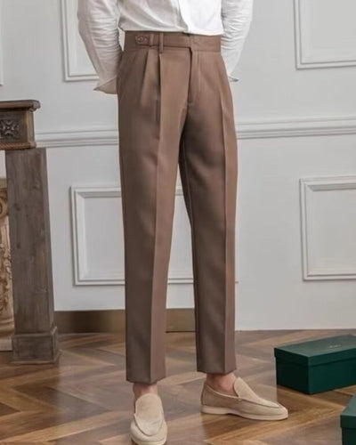 Pantalones de Cintura Alta Estilo París