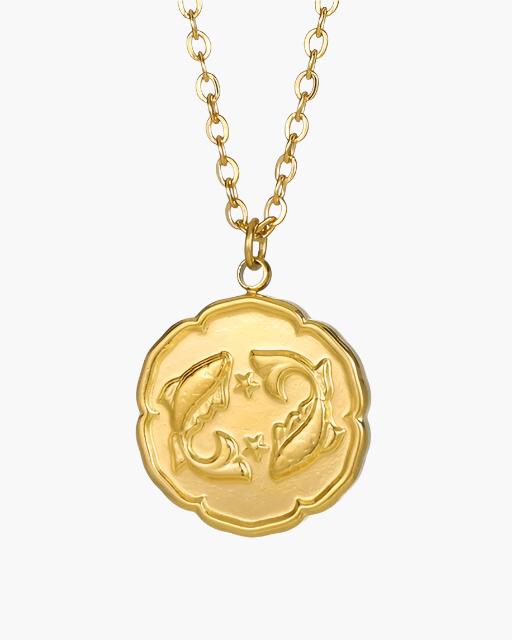 Collar Zodiacal en Oro