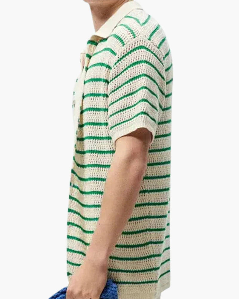 Marbella - Camisa Tejida con Botones