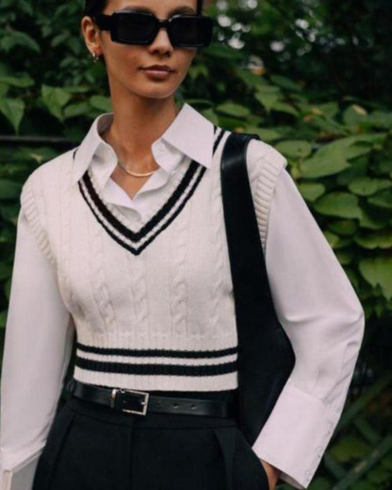 Elegante Chaleco de Lana para Mujer